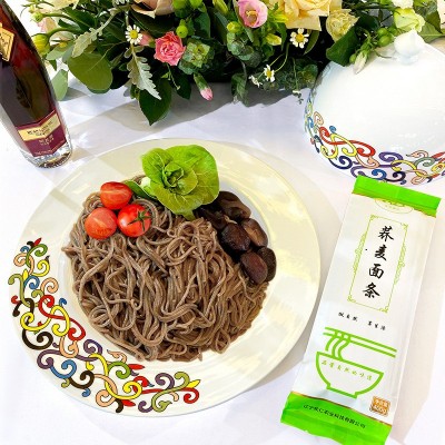 辽宁牧仁荞麦面条挂面荞麦冷面用面条400g无糖无麸质粗粮健康面图4
