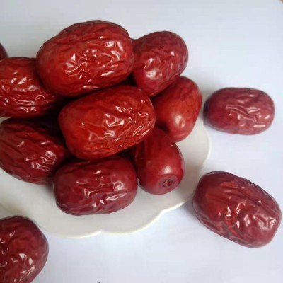 新疆若羌红枣批发500g 新货若羌灰枣煮粥包粽子零食核小大红枣图2