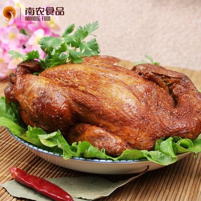 厂家直销南京特产盐水鸭+烧鸡节日礼盒真空包装新鲜现货1500g/盒图2