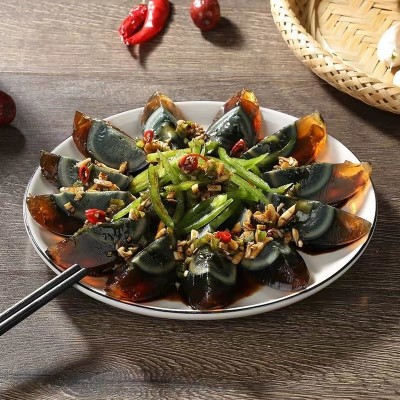 微山湖松花蛋鸭皮蛋无铅工艺10枚600g溏心传统工艺特产整箱批发20图2