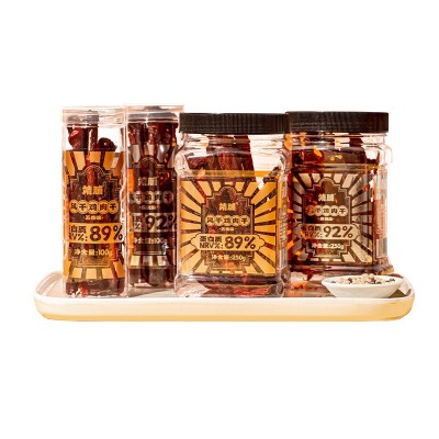 鸡肉干批发厂家景区特产展会风干肉猪肉干鸡肉干散装图5