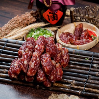 【源头厂家】成业广式大粒短肠咸甜口味腊肠（东莞特产，煲仔饭）图4
