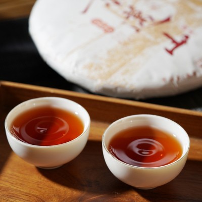 景迈山古树普洱茶饼普洱茶熟茶云南七子饼澜沧古树茶图4