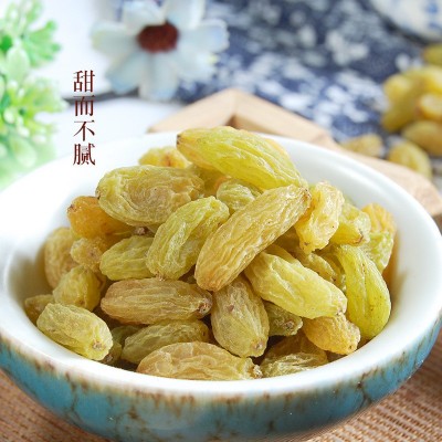 绿葡萄干敦煌特产吐鲁番葡萄干300g休闲零食新疆特产葡萄干果批发图3
