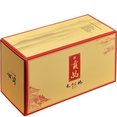 武夷山大红袍巧克力茶饼250g盒装 节日送礼武夷岩茶茶叶礼盒装图5