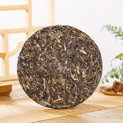 云南茶树王茶厂普洱茶 普洱生茶薄荷塘357g茶叶 普洱生饼 普洱茶2饼图2