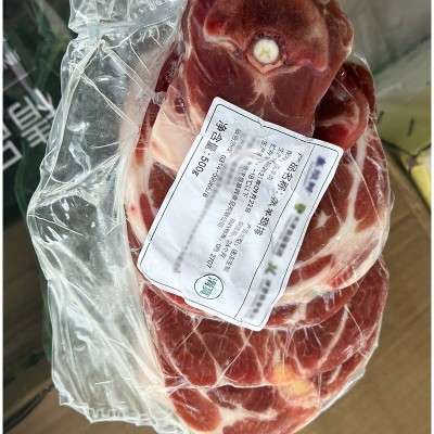 羊颈排羊脖排冷冻生羊肉批发烧烤食材宁夏羊肉火锅串串厂家批发图2