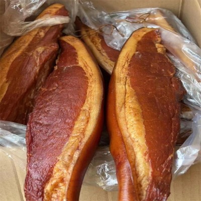 烟熏腊肉五花腊肉二刀腊肉腌腊食品跑江湖地摊景区展销会货源图4