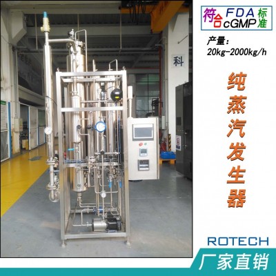 供应316L不锈钢蒸馏水发生器 纯蒸汽发生器医用蒸馏设备图2