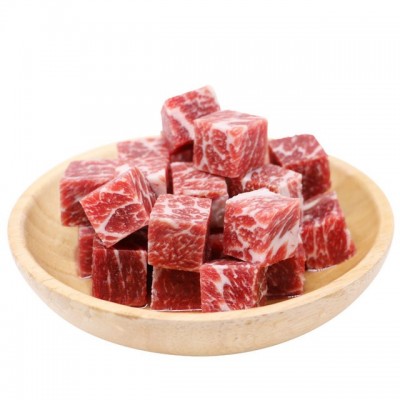 澳洲进口雪花牛肉粒和牛原切寿喜烧烤肉火锅食材冰鲜商用家用牛肉图5