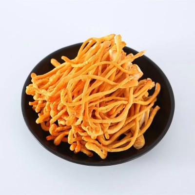 虫草花干货新鲜孢子头无硫金虫草蛹虫草食用菌批发代发图4