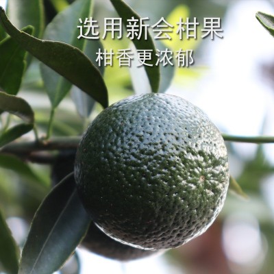 新会小青柑陈皮普洱茶十年陈云南宫廷熟普柑普茶生晒陈香青橘茶图3