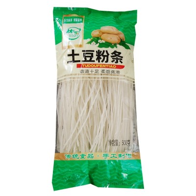 东北特产土豆粉条马铃薯水晶干粉丝纯手工商用东北菜粗粉条子批发图4