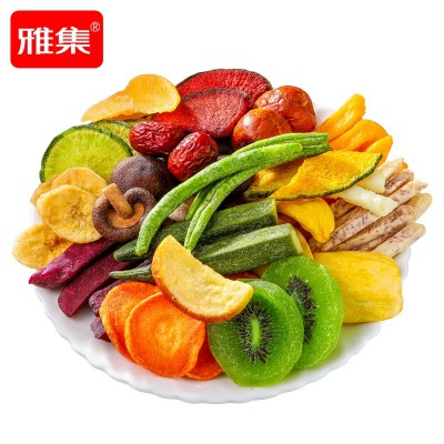 【18种混合装 推荐款】雅集 综合果蔬脆 混合装蔬菜果干 休闲零食图5