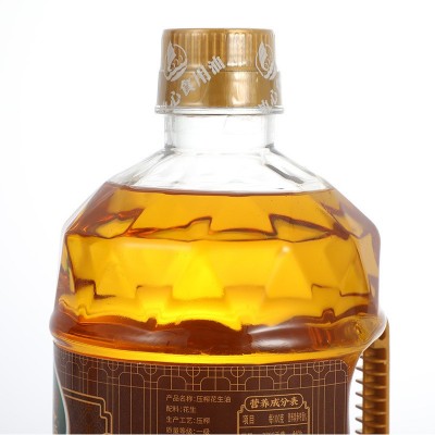 粮源厂家醇香压榨1.6L古法压榨花生油+1.8L粮源醇香玉米油组合装图2