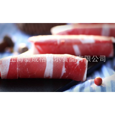 正丰源厂家店直销酒店餐馆家庭火锅涮锅食材 原切牛肉片卷 肥牛卷图5