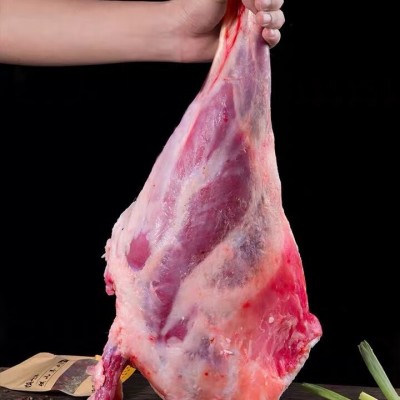 内蒙古原切羊后腿新鲜羊腿去骨带冷冻食材羊肉生鲜3.5斤（整只）图2