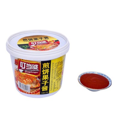 叮当婆煎饼果子酱 商用2.25kg*4桶 辣椒酱调味酱风味调味酱图3