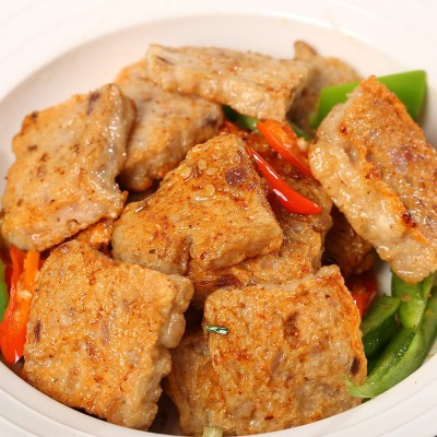 手擀潮汕猪肉饼潮州猪肉丸汕头特产新鲜火锅烧烤丸子食材批发图4