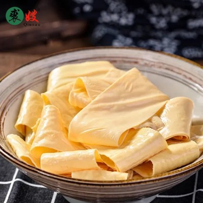 手工豆皮豆腐皮干货新鲜爽口火锅豆皮食材凉拌菜干豆皮丝豆皮豆干图3