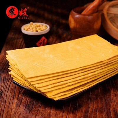 手工豆皮豆腐皮干货新鲜爽口火锅豆皮食材凉拌菜干豆皮丝豆皮豆干图3