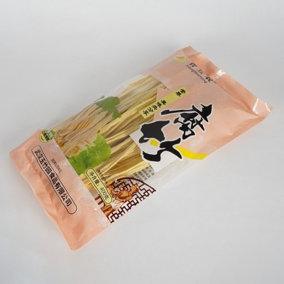 现货批发干豆腐皮 火锅食材豆制品腐竹 袋装凉拌腐竹条图3