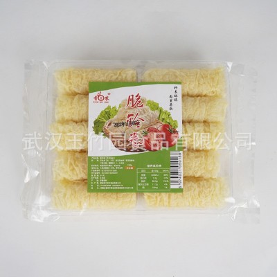 厂家直售香豆农脆铃卷 响铃卷黄金卷 火锅伴侣油炸腐竹图3