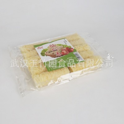 厂家直售香豆农脆铃卷 响铃卷黄金卷 火锅伴侣油炸腐竹图4