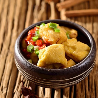 手工油炸空心油豆泡火锅麻辣烫关东煮炒菜油豆腐商用豆腐果泡批发图2