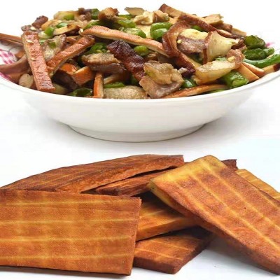 柴火烟熏香干特色豆制品饭店湘菜馆食材麻辣下酒菜烟熏豆腐干批发图2