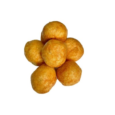 油炸面筋 广式面筋麻辣烫串串食材油面筋泡球油面筋塞肉批发图4
