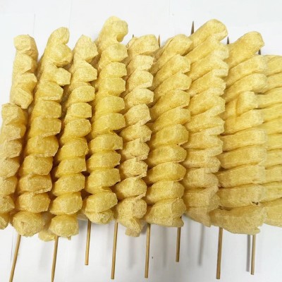 兰花干麻辣串冒菜豆制品冷冻豆腐串豆排整箱商用关东煮串食材批发图2