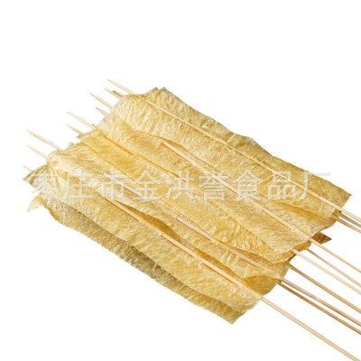 老式豆皮串东北麻辣怀旧小吃豆皮干货火锅炸串火锅烤豆皮串图5