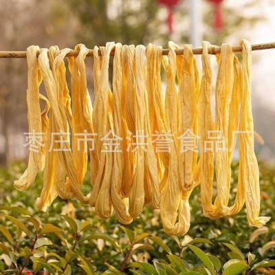 无盐粒干货烤豆皮油豆皮人造肉蛋白肉素肉豆制品批发图5