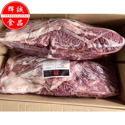 澳洲517厂上脑 冷冻原切去骨雪花牛小排西餐韩式烤肉 谷饲上脑心图4