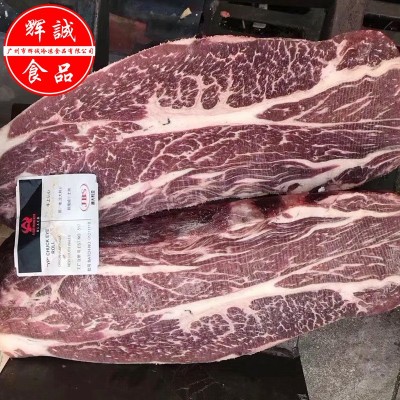 澳洲517厂上脑 冷冻原切去骨雪花牛小排西餐韩式烤肉 谷饲上脑心图3
