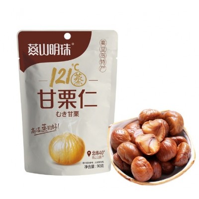 燕山明珠 开袋即食 熟板栗仁 90克/袋 山-姆同款图4