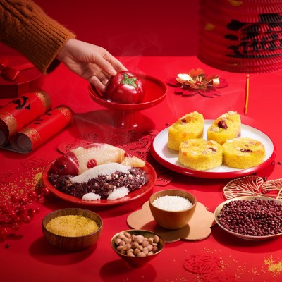 万寿斋八宝鱼年糕鱼礼盒年年有鱼糯米鱼形年夜饭过年送礼春节年货图2