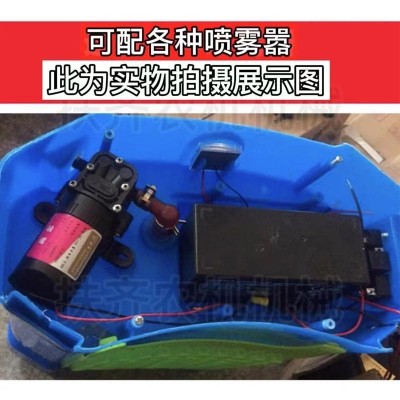 批发电动喷雾器打药农用配件高压12v智能压力隔膜泵大功率水泵图4
