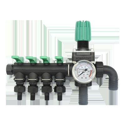 农用喷雾器打药机开关3~4路控制阀分水器高压分流稳压回水阀止水图3