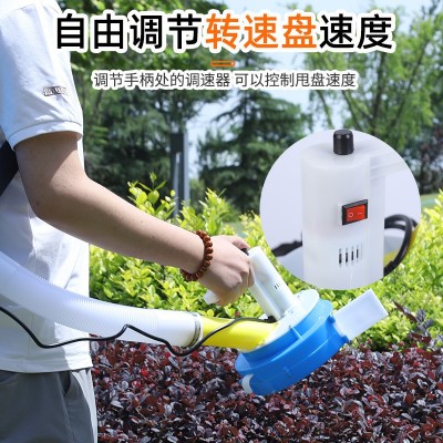 电动施肥器批发背负式农用撒肥机鱼塘投料机全自动播种撒肥机图2