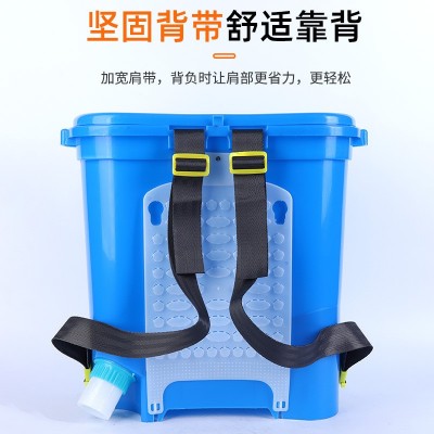 电动施肥器批发背负式农用撒肥机鱼塘投料机全自动播种撒肥机图3