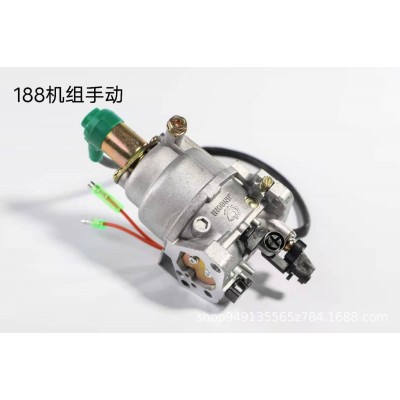 188F/GX390机组手动化油器 汽油发电机配件 源头厂家定制批发