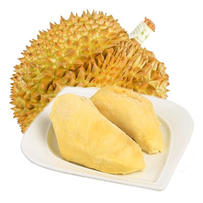 榴莲金枕榴莲肉冷冻无核3kg/袋烤榴莲做蛋糕烘焙食材整箱水果批发图5