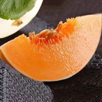 现摘现发应季陕西甘肃黄河蜜瓜黄金蜜瓜金红脆甜瓜5/9斤一件代发图2