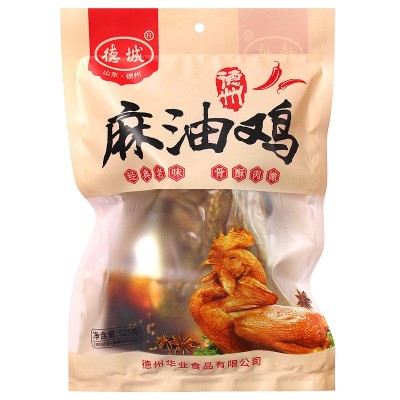 【厂家批发】德州麻油鸡扒鸡山东特产烧鸡鸡肉即食吃零食定量装图4
