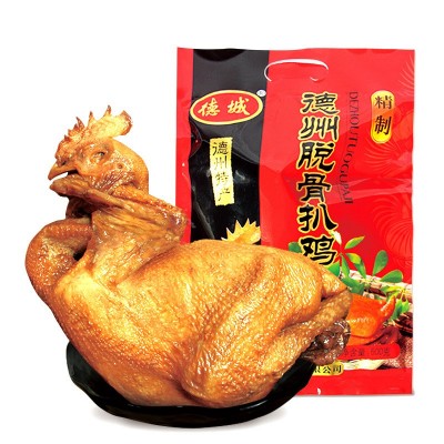 【厂家批发】德州五香扒鸡即食零食山东特产烧鸡熟食鸡肉整鸡图4