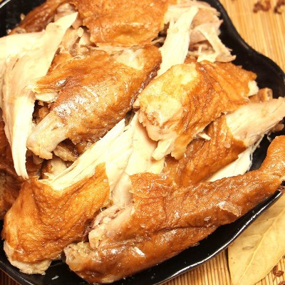 【厂家批发】德州五香扒鸡即食零食山东特产烧鸡熟食鸡肉整鸡图3