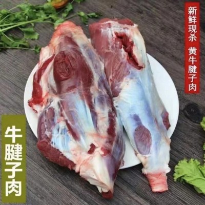 拍2斤发4斤 原切牛腱子 谷饲精修牛腿肉新鲜生牛肉卤牛肉顺丰冷链