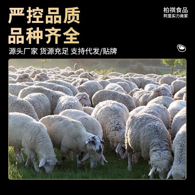 厂家批发鲜切羊前腿原切羊肉一斤装冷冻羊肉火锅饭店商用图2